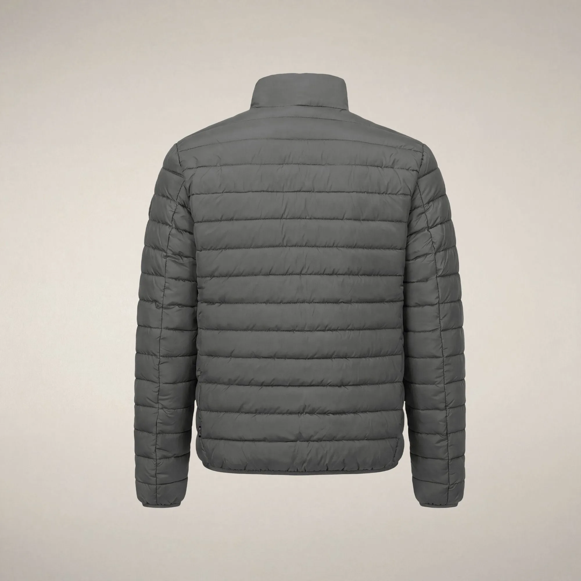 Men's Puffer Jacket Erion in Gunmetal Grey sold by Save The Duck product image thumbnail 4