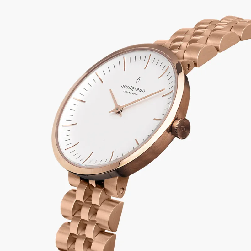 Infinity Rose Gold 32mm sold by Nordgreen
