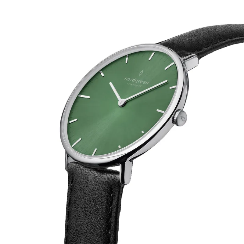 Native Silver 40mm made by Nordgreen