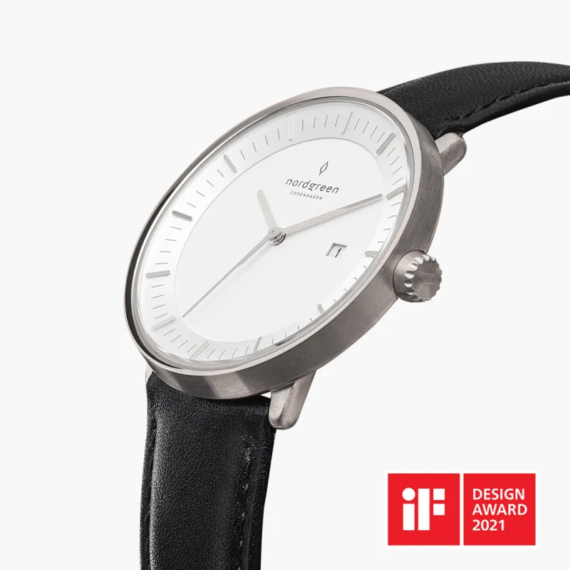 Philosopher Silver 40mm sold by Nordgreen