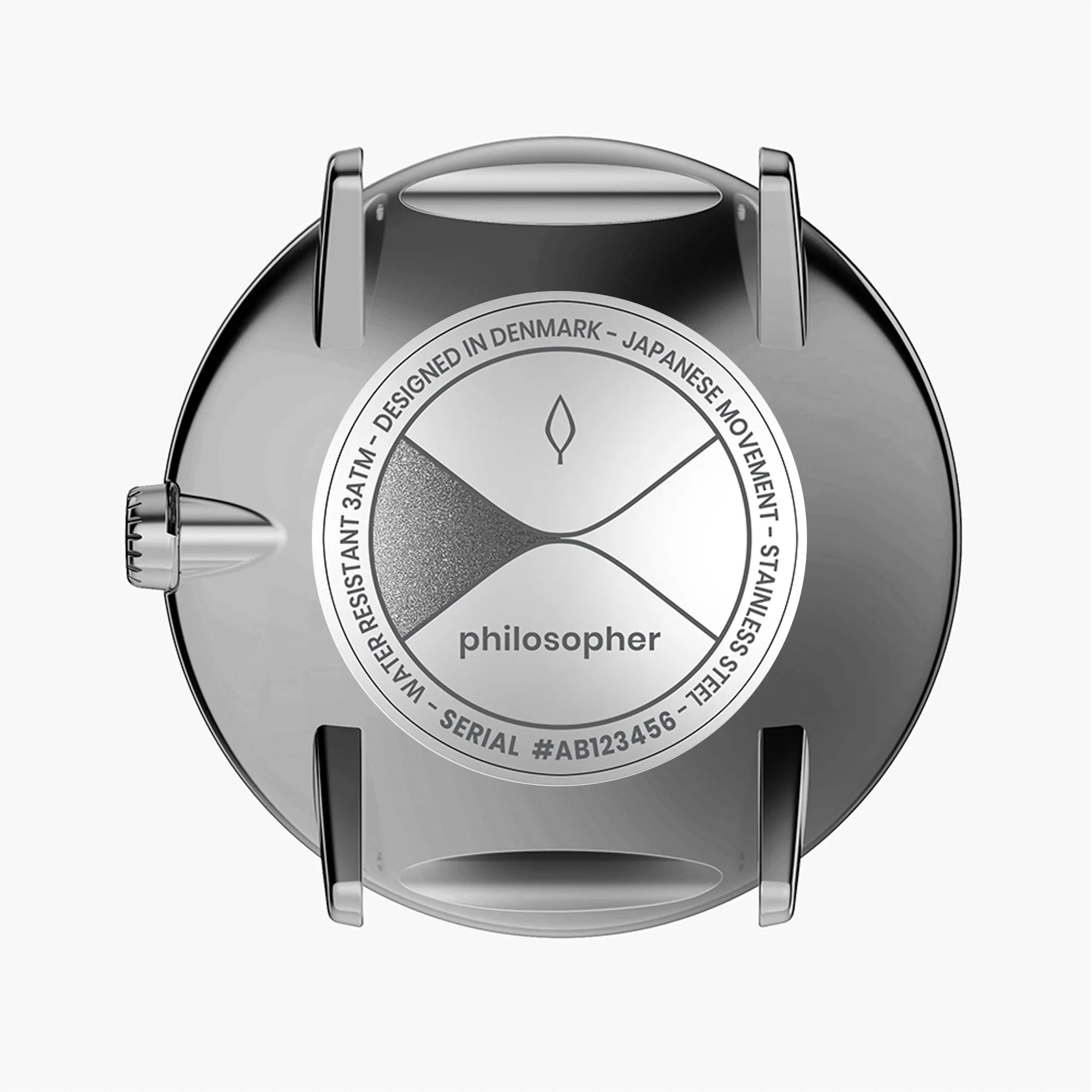 Philosopher Gun Metal 36mm sold by Nordgreen product image thumbnail 3