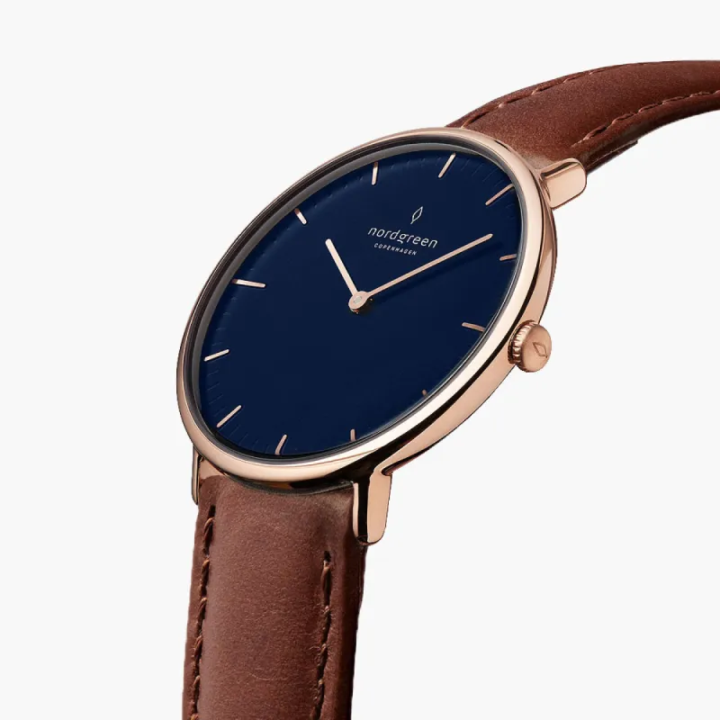 Native Rose Gold 40mm sold by Nordgreen