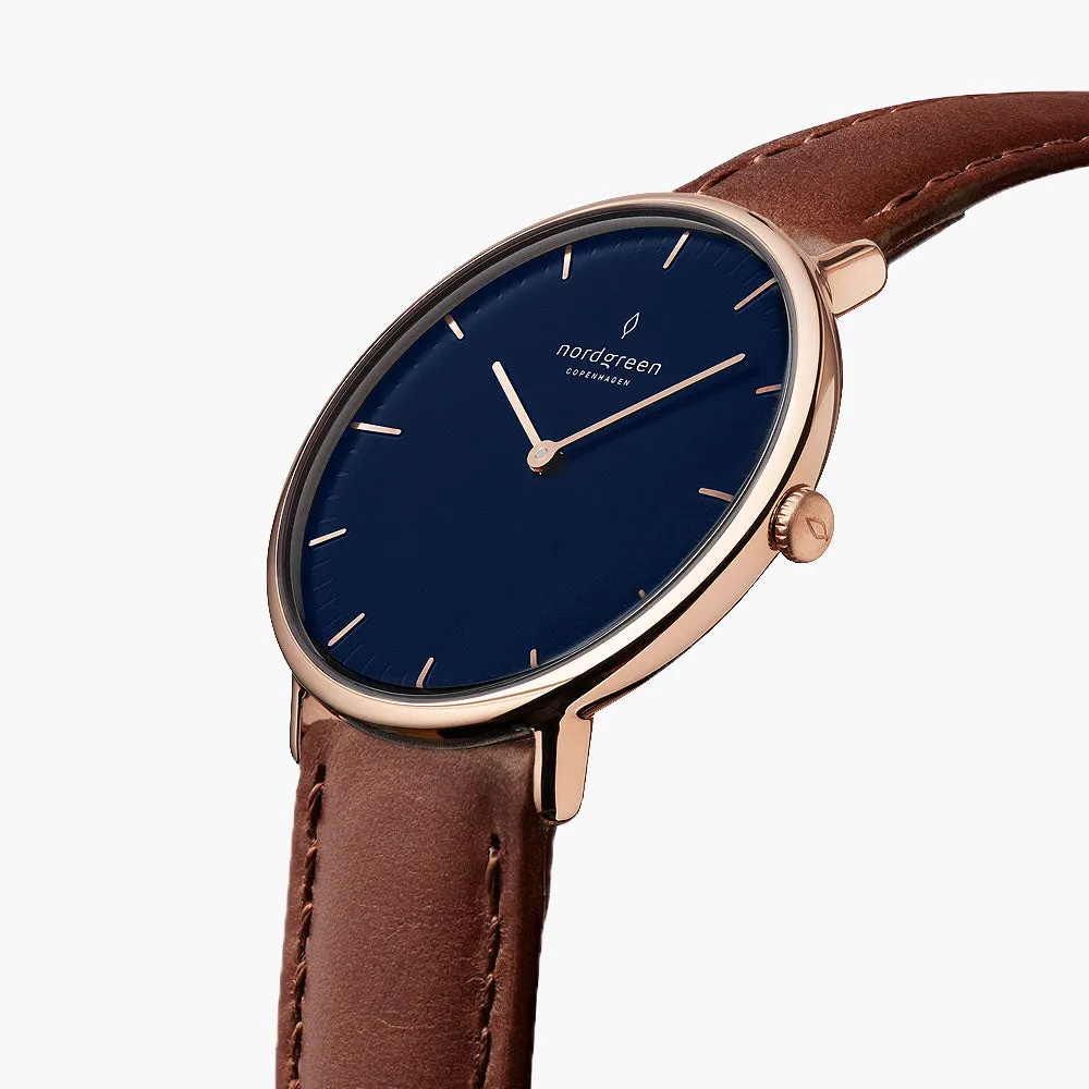 Native Rose Gold 40mm sold by Nordgreen
