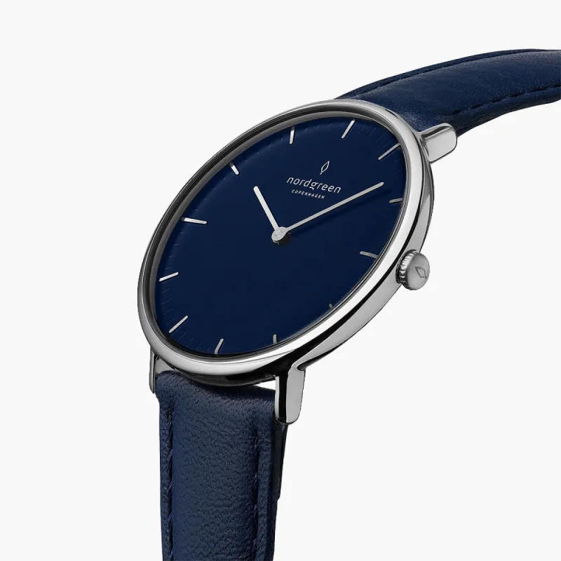 Native Silver 40mm sold by Nordgreen