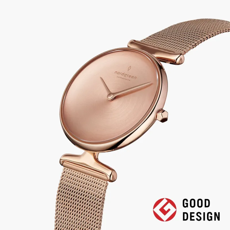 Unika Rose Gold 32mm sold by Nordgreen