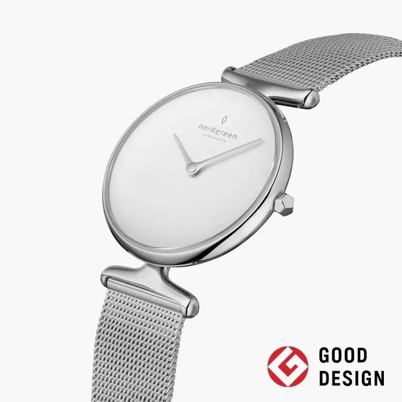 Unika Silver 32mm sold by Nordgreen