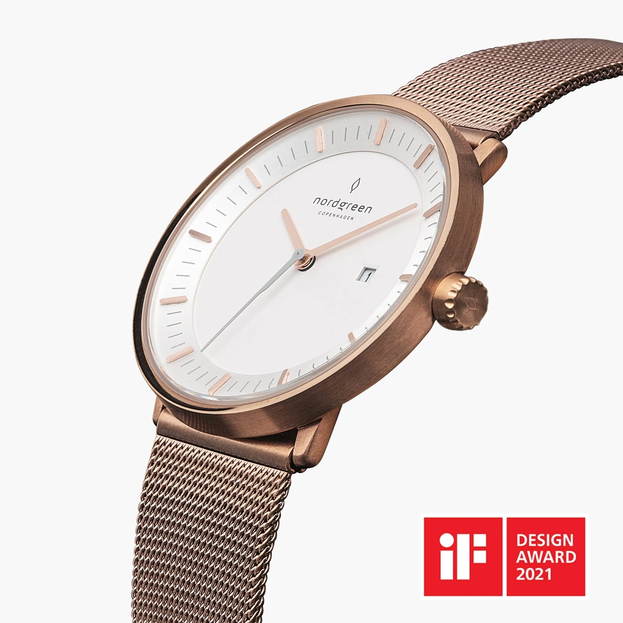 Philosopher Rose Gold 36mm sold by Nordgreen