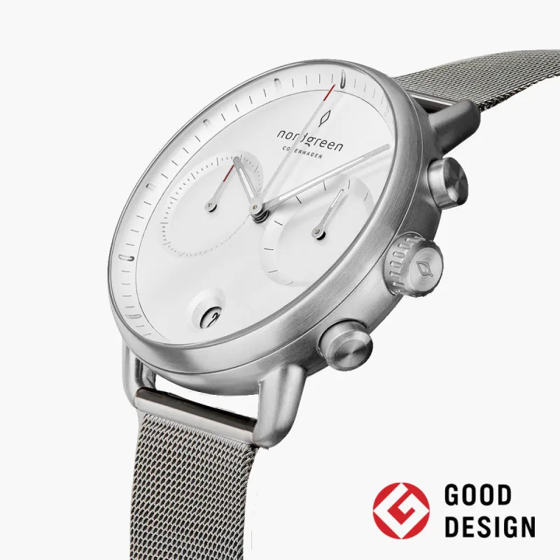 Pioneer Silver 42mm sold by Nordgreen