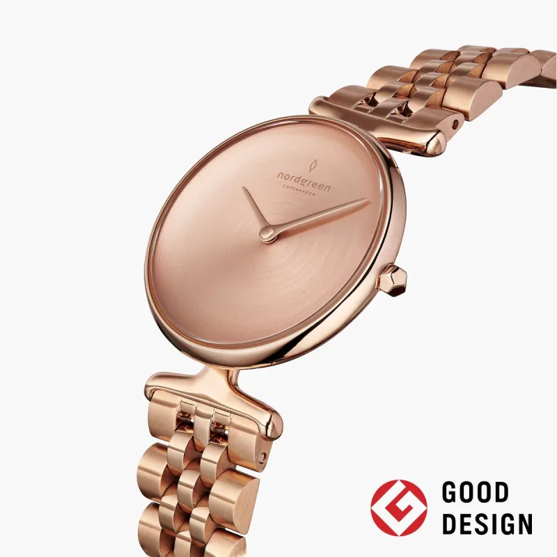 Unika Rose Gold 32mm sold by Nordgreen