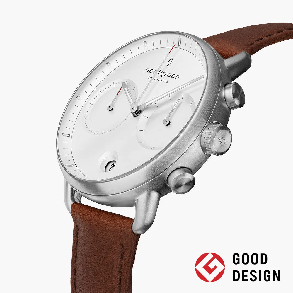 Pioneer Silver 42mm sold by Nordgreen