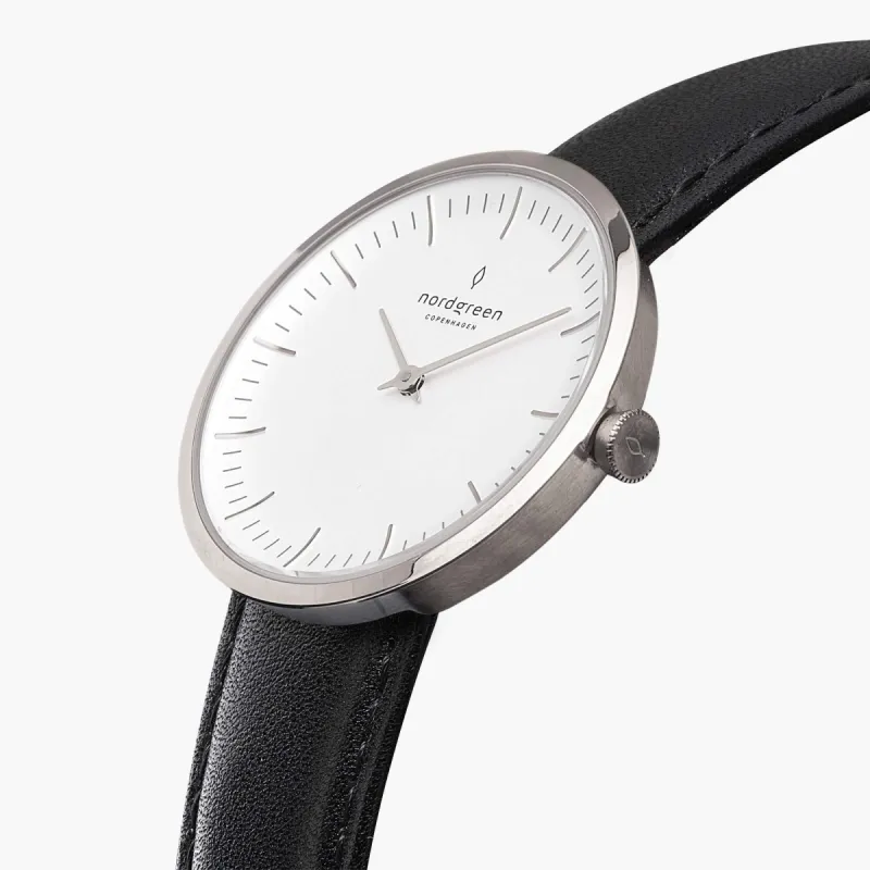 Infinity Silver 32mm made by Nordgreen