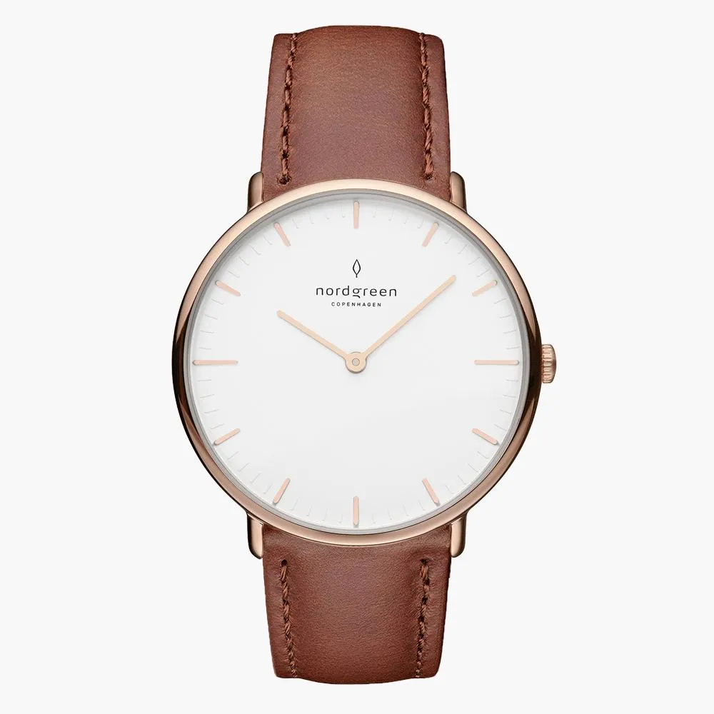 Native Rose Gold 36mm sold by Nordgreen product image thumbnail 2