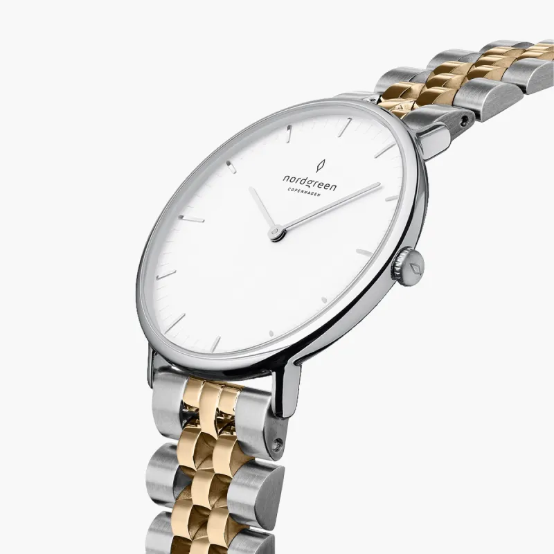 Native Silver 32mm sold by Nordgreen
