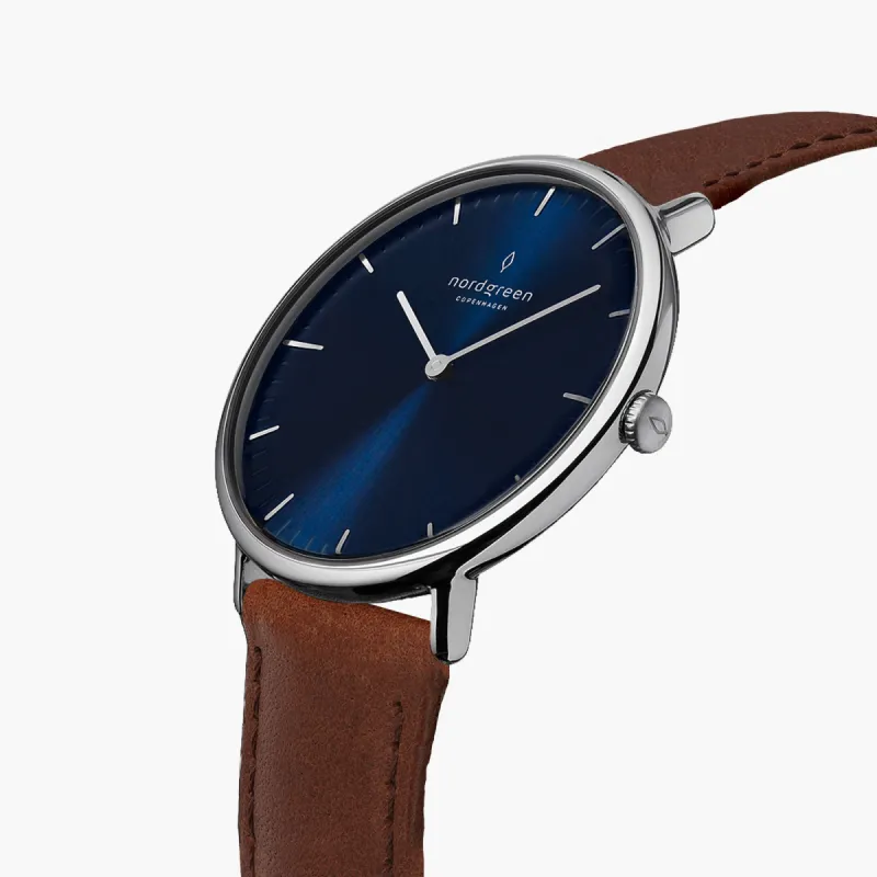 Native Silver 36mm sold by Nordgreen