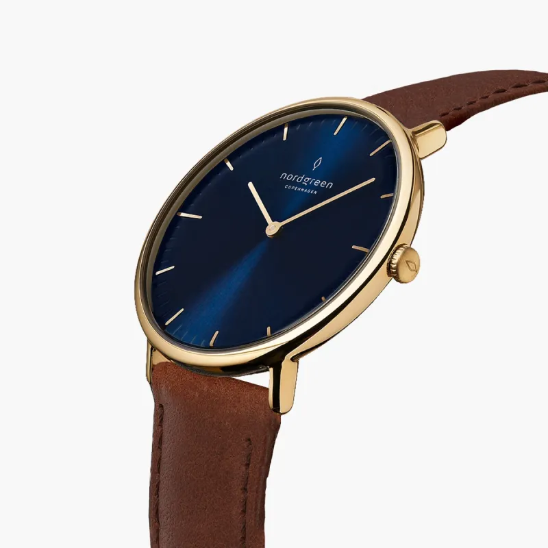Native Gold 40mm sold by Nordgreen