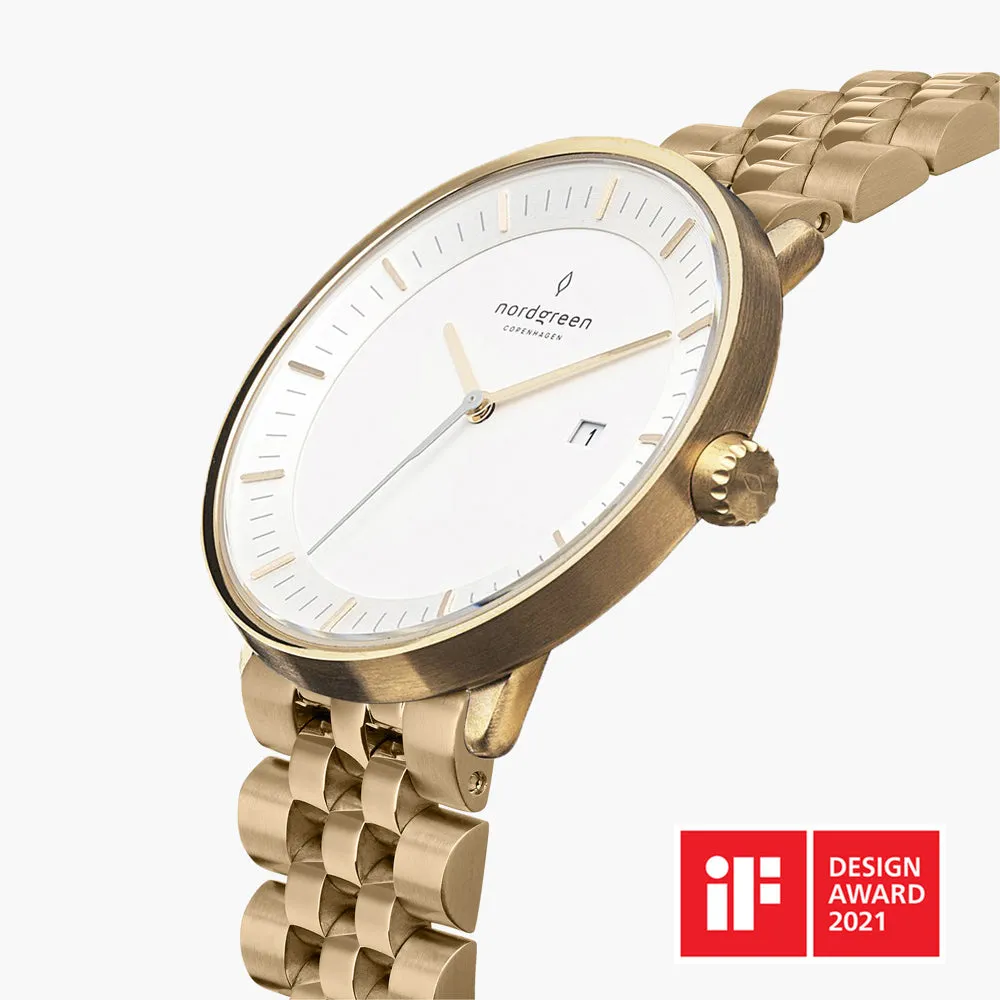 Philosopher Gold 36mm sold by Nordgreen