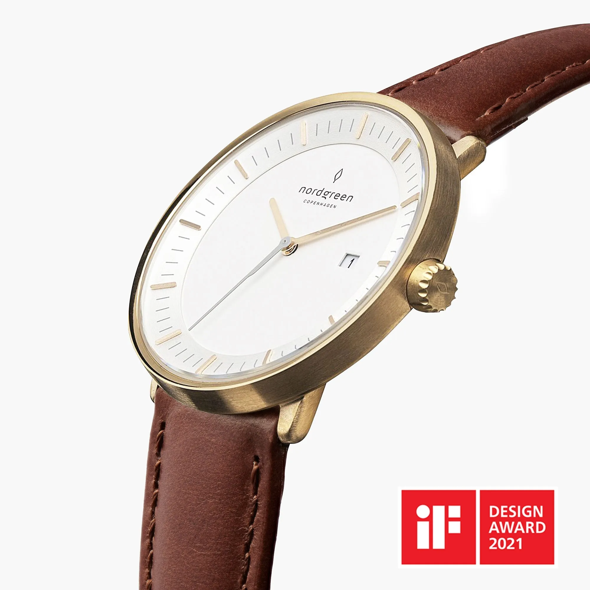 Philosopher Gold 40mm sold by Nordgreen