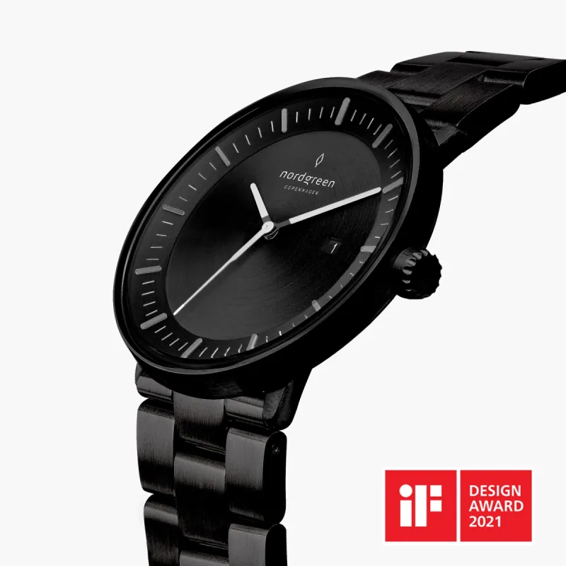 Philosopher Black 40mm sold by Nordgreen