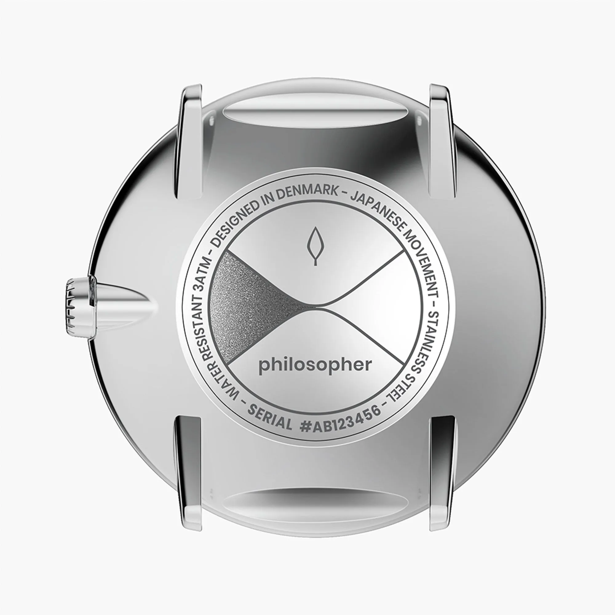 Philosopher Silver 40mm sold by Nordgreen product image thumbnail 3