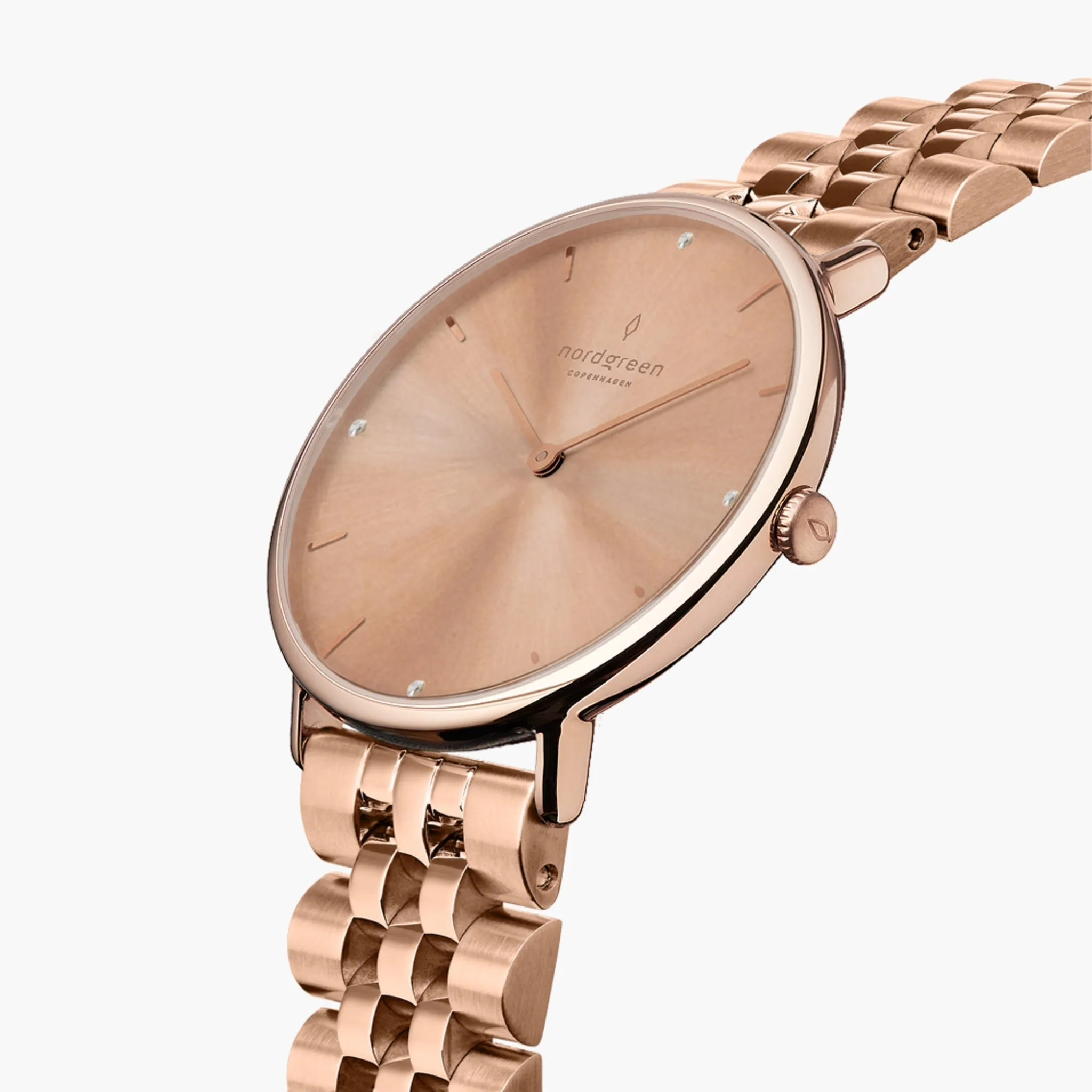 Native Rose Gold 28mm sold by Nordgreen
