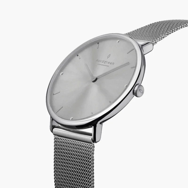 Native Silver 28mm sold by Nordgreen