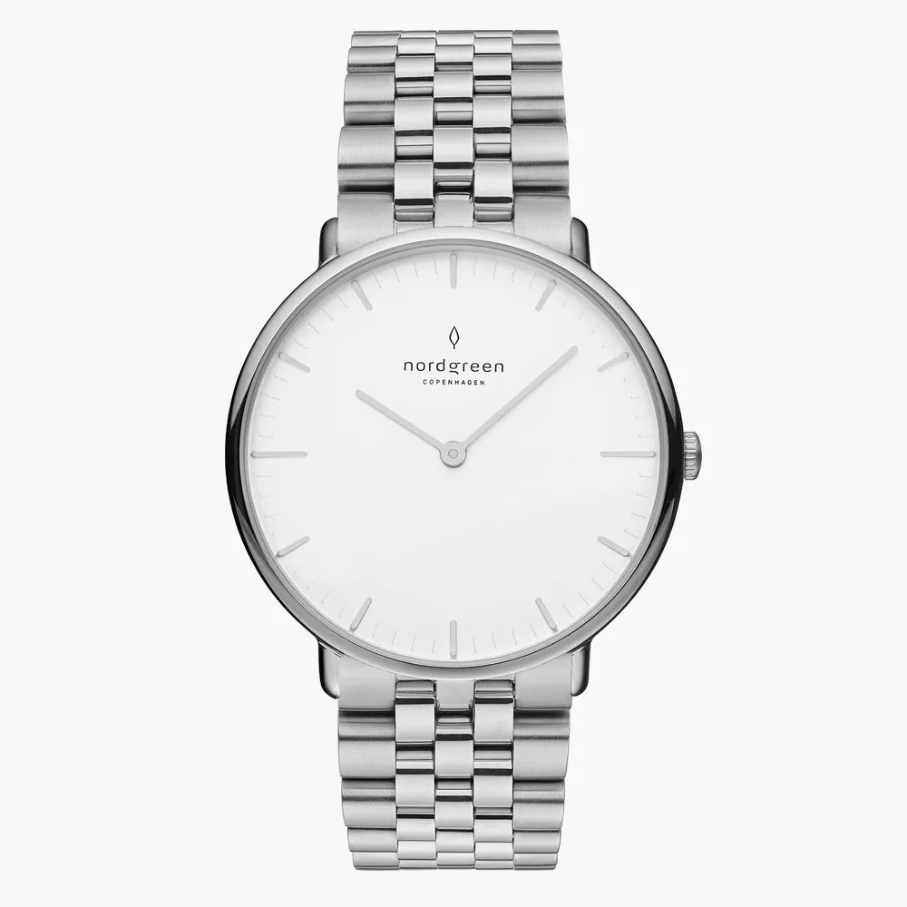 Native Silver 40mm sold by Nordgreen product image thumbnail 2