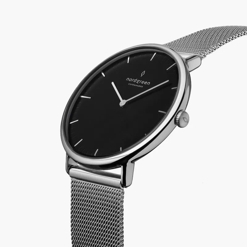 Native Silver 32mm sold by Nordgreen