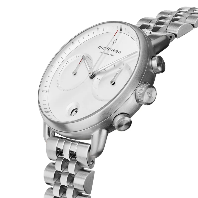 Pioneer Silver 42mm sold by Nordgreen