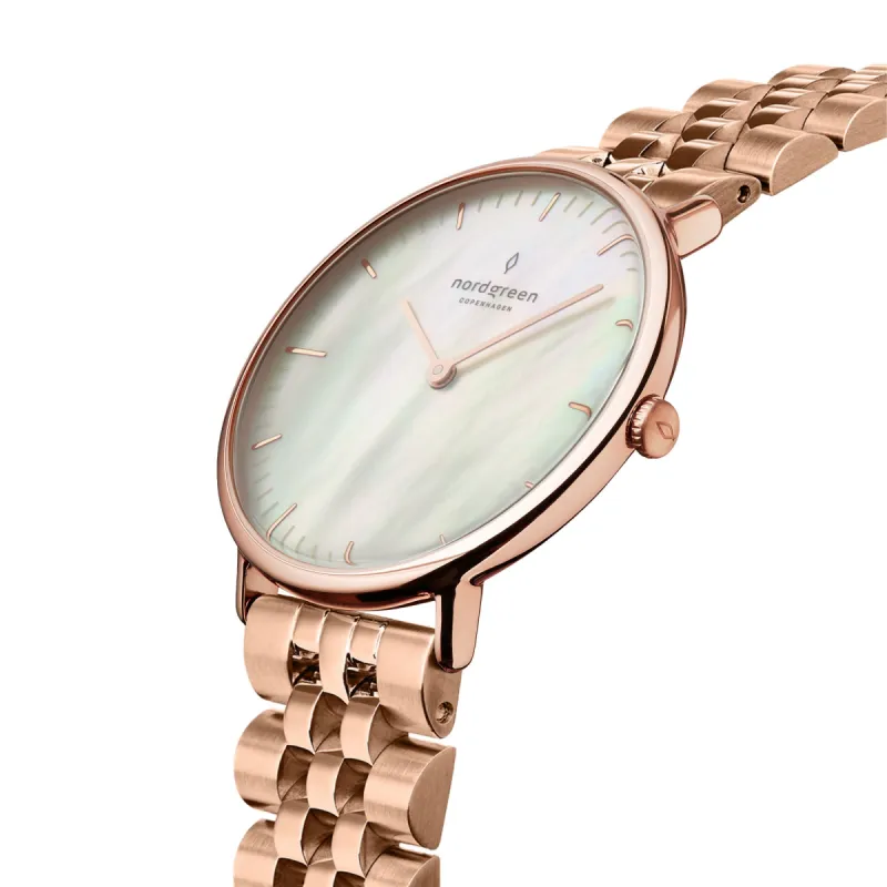 Native Rose Gold 28mm sold by Nordgreen
