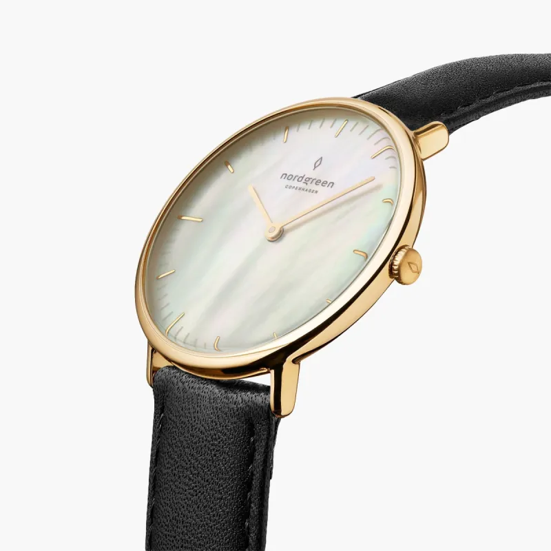 Native Gold 28mm sold by Nordgreen