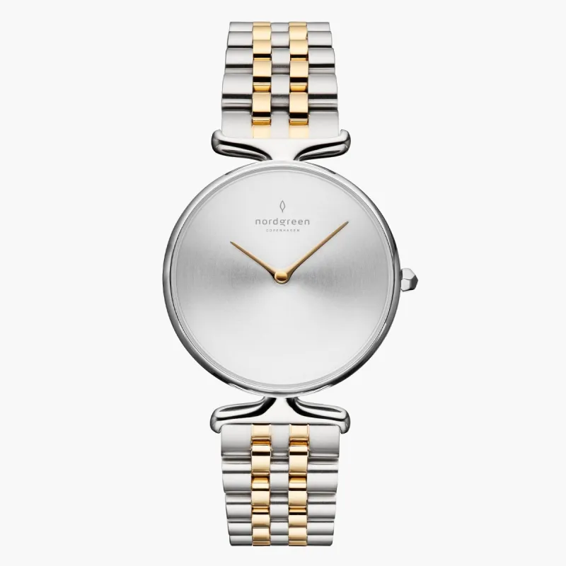 Unika Silver-Gold 32mm sold by Nordgreen