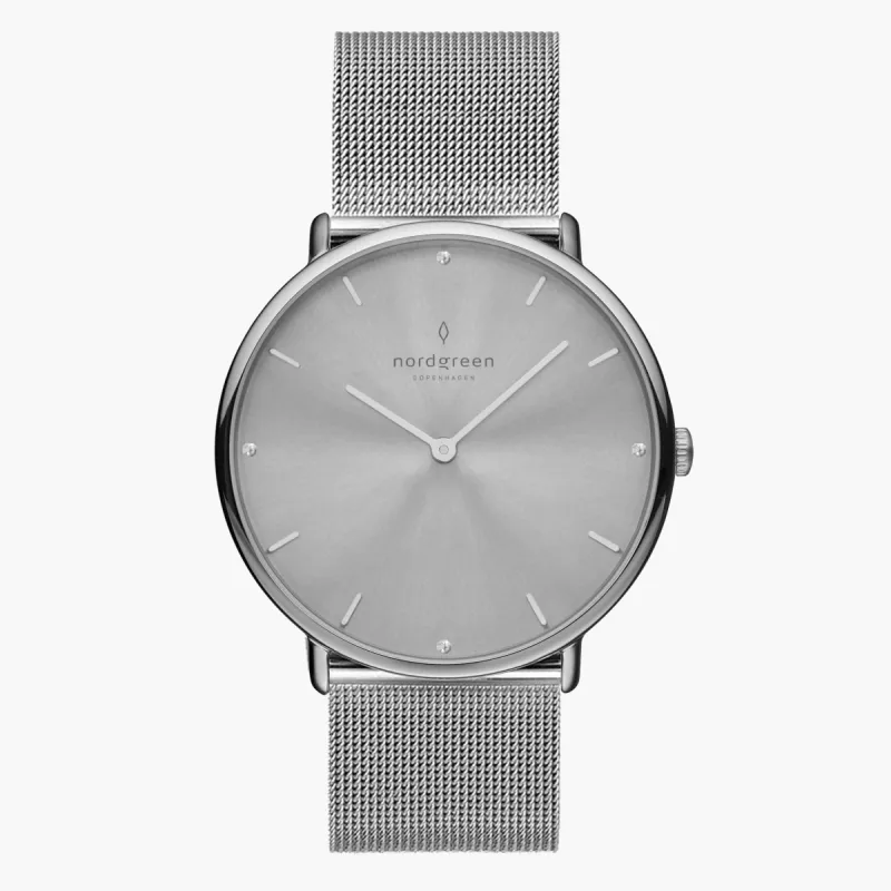Native Silver 32mm sold by Nordgreen
