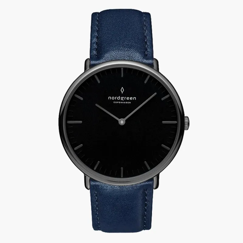 Native Gun Metal 40mm sold by Nordgreen