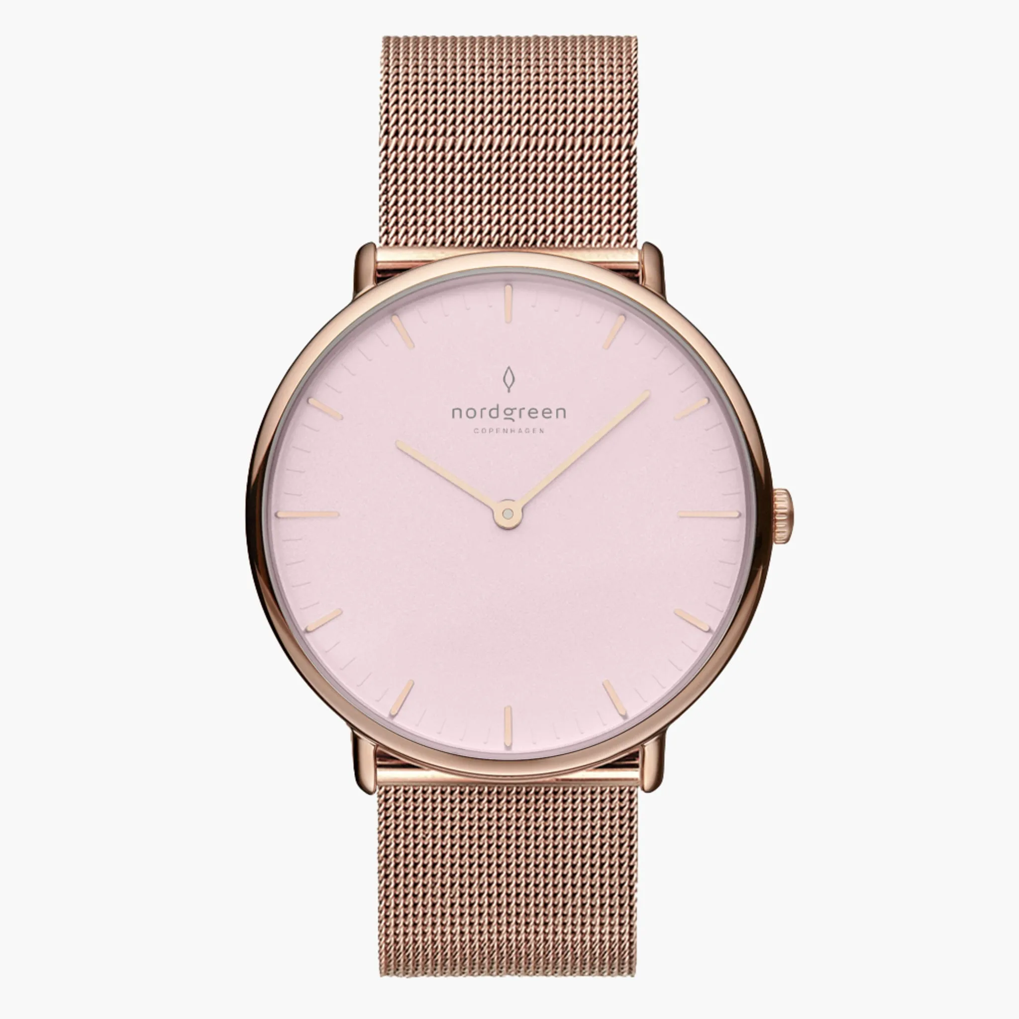 Native | Rose Dial - Mesh sold by Nordgreen