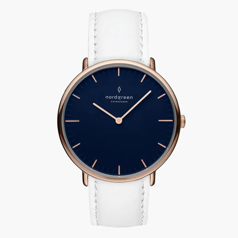Native Rose Gold 36mm sold by Nordgreen
