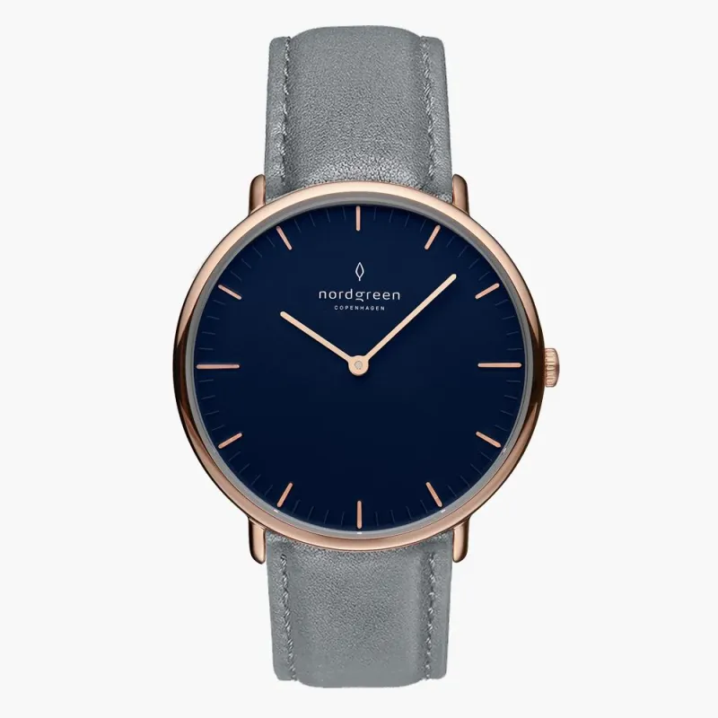 Native Rose Gold 36mm sold by Nordgreen