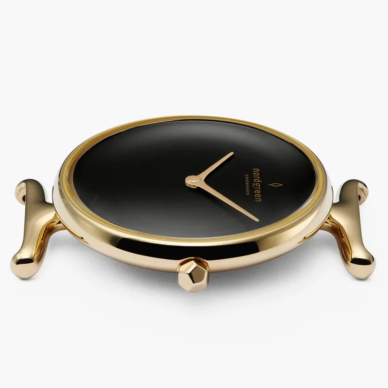 Unika 32mm - Gold - Black Dial sold by Nordgreen
