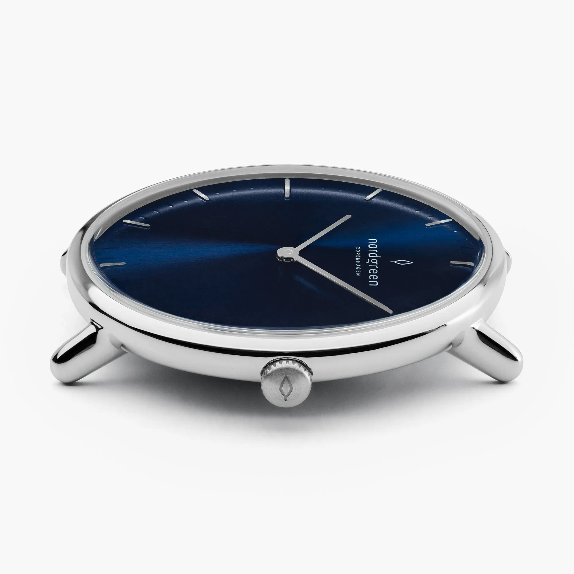 Native 40mm - Silver - Navy Dial sold by Nordgreen