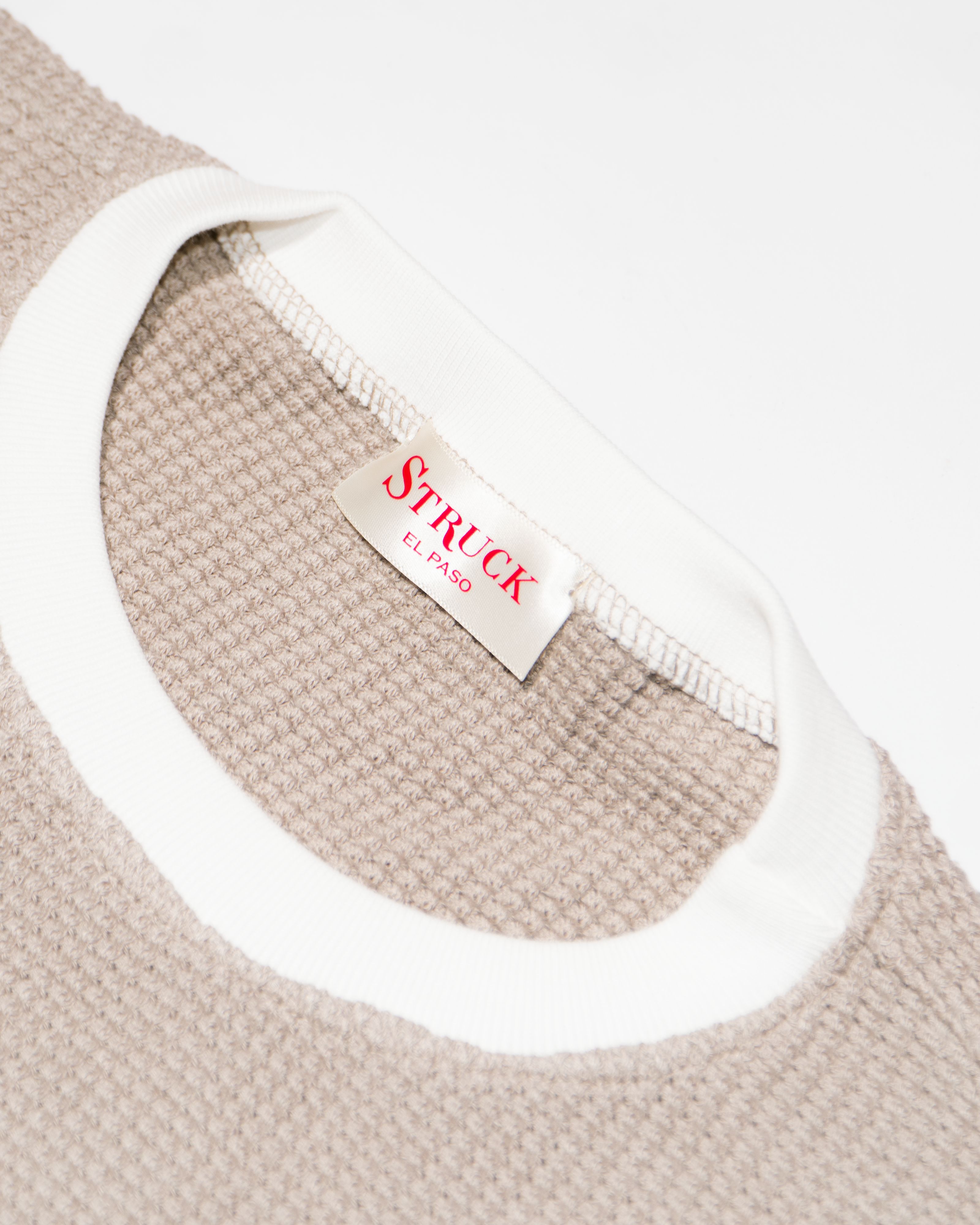 WAFFLE KNIT (tan) sold by Struck Apparel product image thumbnail 2