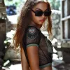 Camo Mesh Top sold by Andi bagus