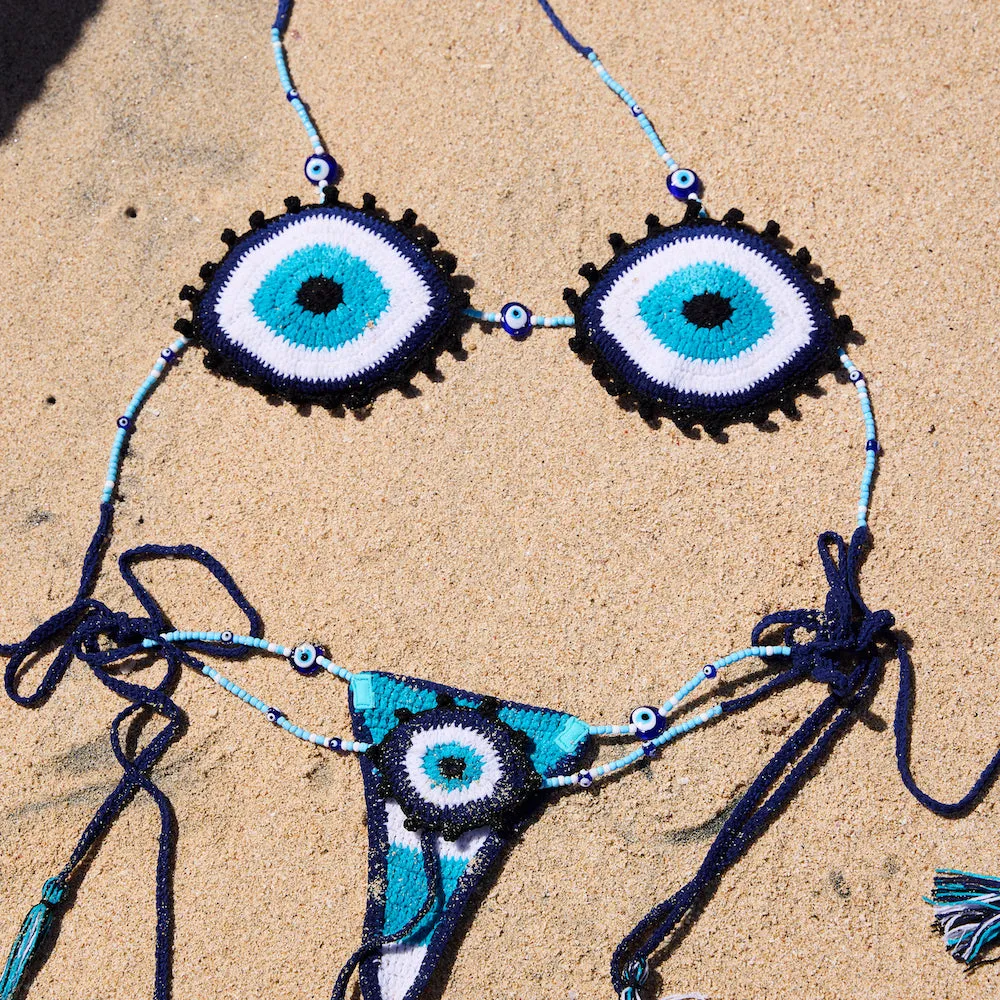 Azure Evil Eye Bikini sold by Andi bagus product image thumbnail 5