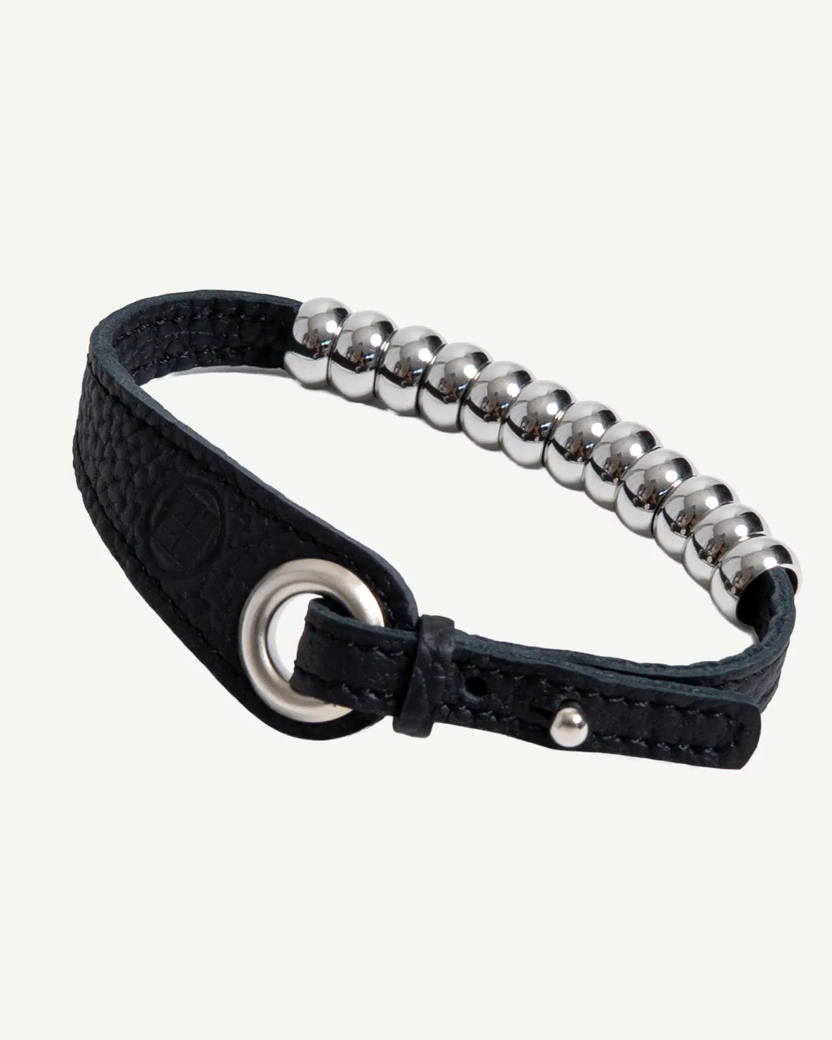 LEATHER CORD BEAD BRACELET (REINOMONO LEATHER) sold by Yorozu product image thumbnail 4