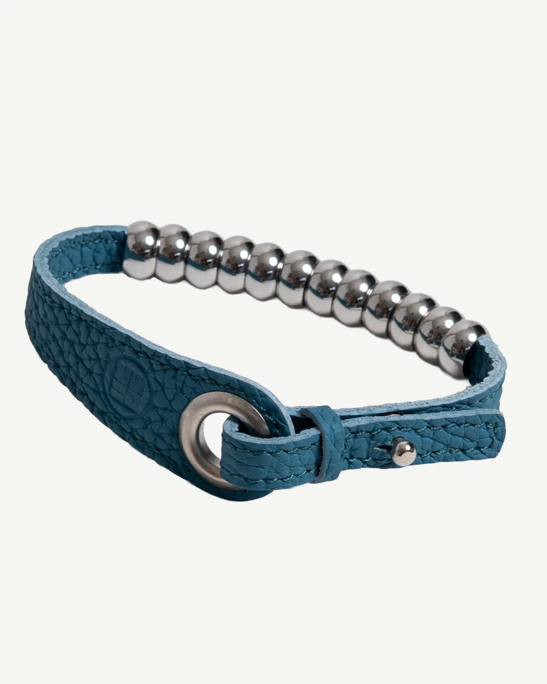 LEATHER CORD BEAD BRACELET (REINOMONO LEATHER) sold by Yorozu product image thumbnail 2