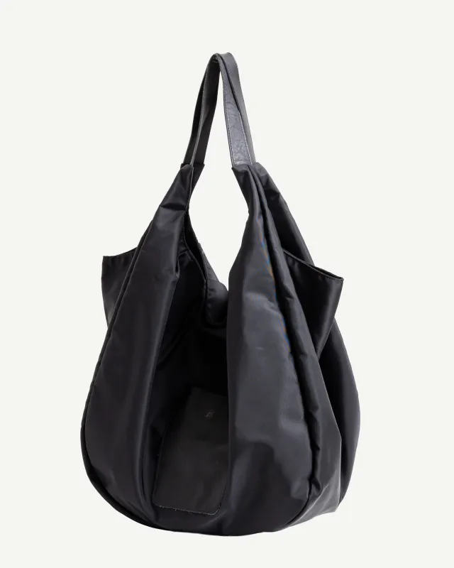 HAKAMA DRAPE TOTE "JNBF" made by Yorozu