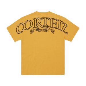 ROYALE HEAVYWEIGHT TEE [MUSTARD] sold by Corteiz