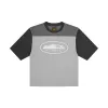 ALCATRAZ HEAVYWEIGHT VARSITY JERSEY [GREY] sold by Corteiz
