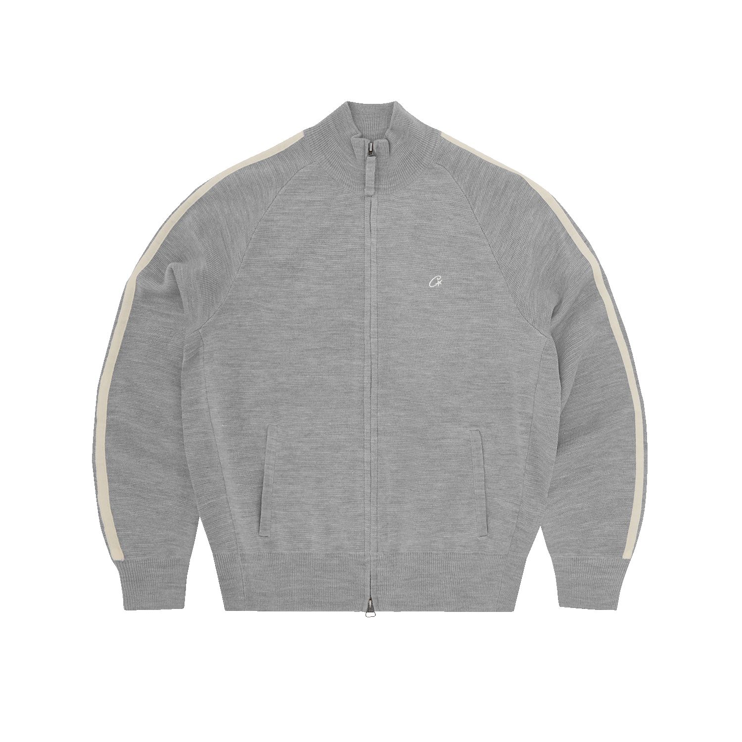 Corteiz Finesse Knit ZIP バーガンディ L Corteiz Knit Zip | Grailed