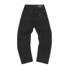 C-STAR STITCH-DOWN JEANS [TRIPLE BLACK] sold by Corteiz