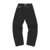 C-STAR STITCH-DOWN JEANS [TRIPLE BLACK] sold by Corteiz