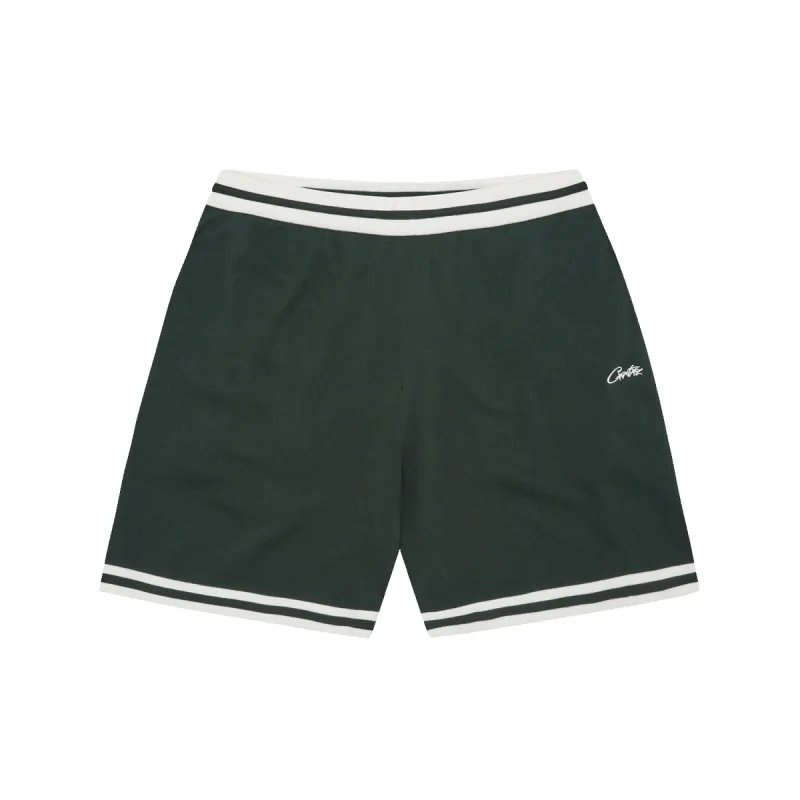 DEALA KNIT SHORTS [FOREST GREEN] sold by Corteiz